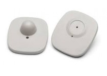 Антикражный датчик E-BF01 белый, Small Square tag RF